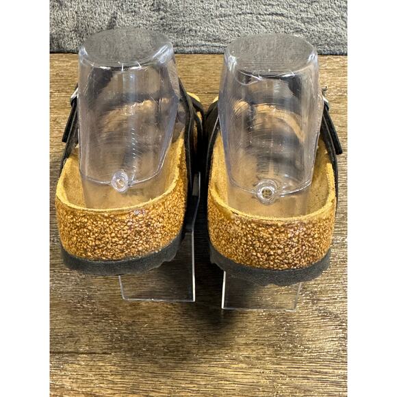 Birkenstock Mayari Birko-Flor sandals in black Women’s Size 38 US 7-7.5 - Picture 5 of 9